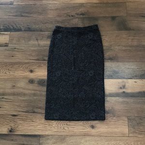 Bordeaux Size Small midi skirt